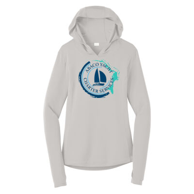 Ladies Long Sleeve Hooded Dri Fit Thumbnail